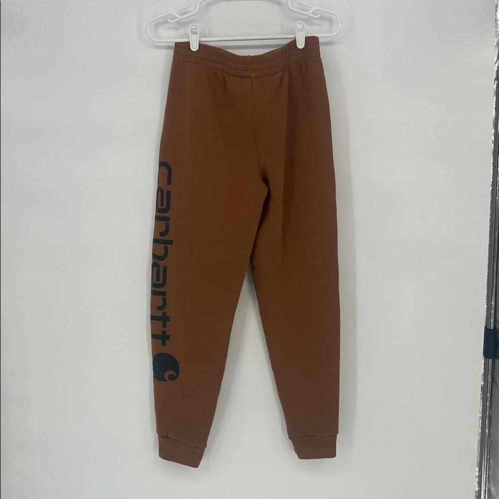 Carhartt Kids Tan Sweatpants Joggers Size Large